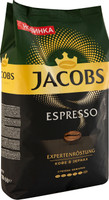 Кофе Jacobs Espresso натуральный жареный в зёрнах, 1кг