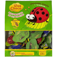 Конфеты Viva Choco Ассорти  шоколадные с кремовой начинкой, 170г