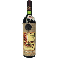 Вино Душа Монаха красное полусладкое 10-12%, 700мл