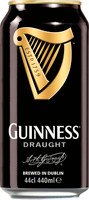 Пиво Guinness Драфт тёмное фильтрованное 4.2%, 440мл