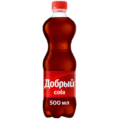 Напиток сильногазированный Добрый Cola, 500мл