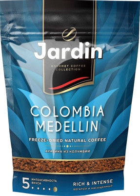 Кофе Jardin Colombia Medellin растворимый сублимированный, 75г
