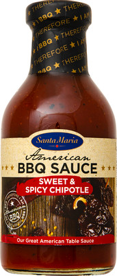 Соус томатный Santa Maria BBQ Sauce Sweet&Spicy Chipotle для шашлыка и гриля, 470мл