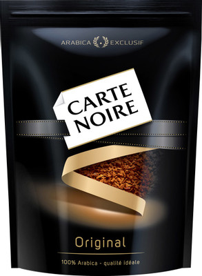 Кофе Carte Noire натуральный растворимый сублимированный, 150г
