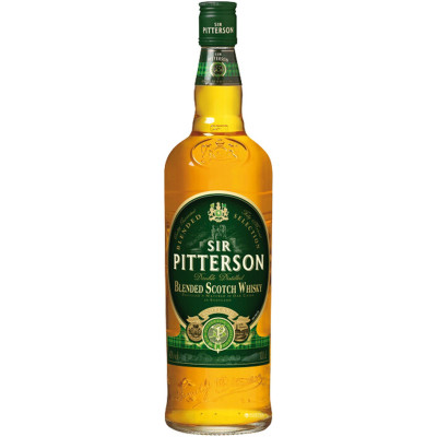 Виски Sir Pitterson купажированный 40%, 700мл