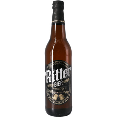 Пиво Константин Риттер Авторское Лагер светлое 4.5%, 500мл