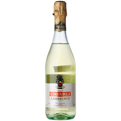 Вино Chiarli Lambrusco dell'Emilia Bianco игристое белое полусладкое 7.5%, 750мл