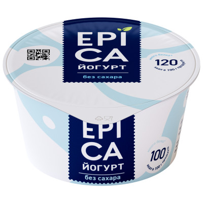 Йогурт Epica Натуральный 6%, 130г
