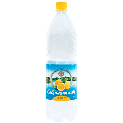 Напиток безалкогольный Себряковская лимон газированный, 1.5л