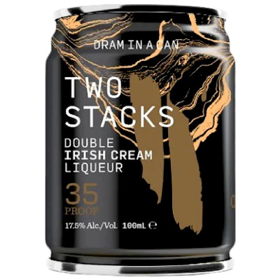 Ликер Two Stacks Double Irish Cream Liqueur эмульсионный, 100мл