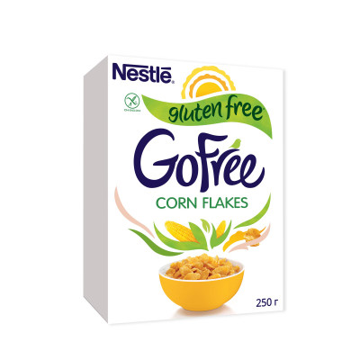 Хлопья кукурузные Nestlé Gofree, 250г