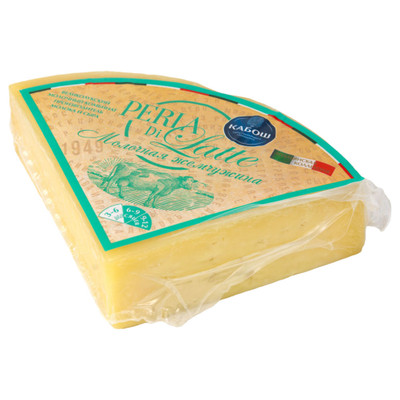 Сыр твёрдый Perla di Latte Mezzano обрезки 50%