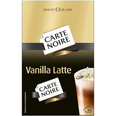 Напиток Carte Noire Ванила Латте кофейный растворимый, 16г