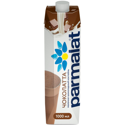 Коктейль молочный Parmalat Чоколатта итальяна 1.9%, 1л