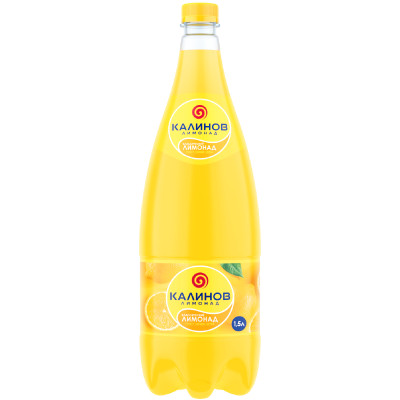 Напиток Калинов Лимонад Классический сильногазированный, 1.5л