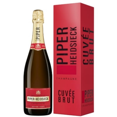 Вино игристое Champagne Piper-Heidsieck Cuvee Brut Champagne AOC белое брют 12%, 750мл
