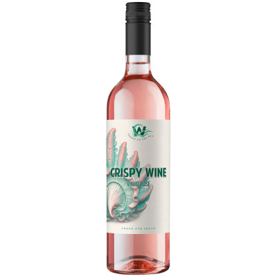 Вино Crispy Wine Vinho Rose белое полусухое 10,5%, 750мл