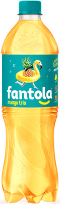 Напиток безалкогольный Fantola Манго трио газированный, 1л