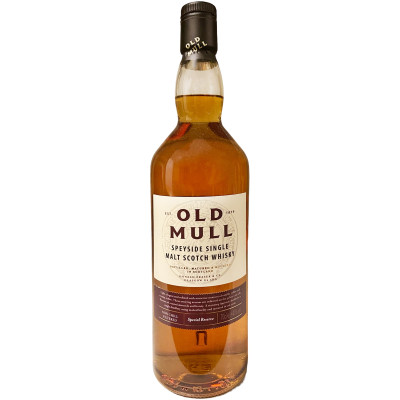 Виски Old Mull Speyside Шотландский односолодовый в подарочной упаковке 40%, 700мл