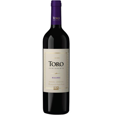 Вино Toro Sentenario Мальбек красное полусухое, 750мл