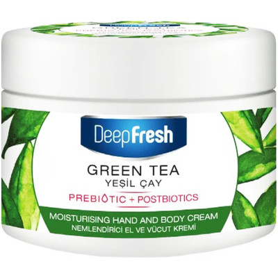 Крем Deepfresh для рук и тела зеленый чай увлажняющий, 250мл