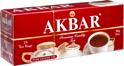 Чай Akbar Akbar Mountain чёрный в пакетиках, 25х2г