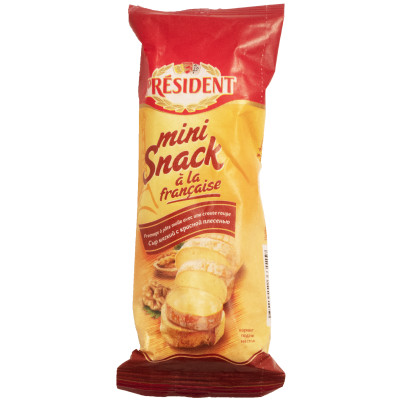 Сыр мягкий President Mini Snack A La Francaise с красной плесенью 60%, 90г