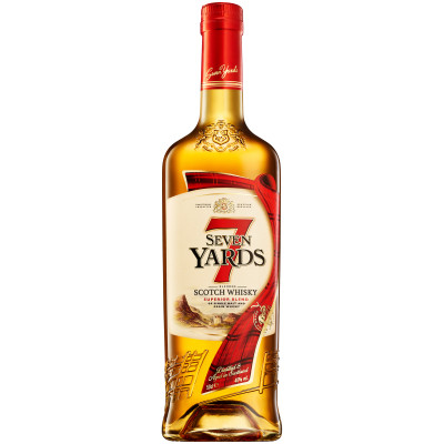 Виски Seven Yards шотландский купажированный 40%, 500мл