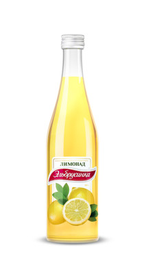 Лимонад Эльбрусинка безалкогольный сильногазированный, 500мл