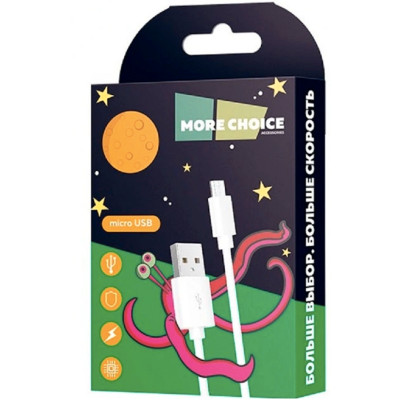 Дата-кабель More Choice для micro USB K1 1м