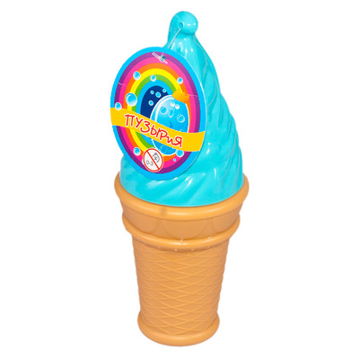Игрушка Bubbleland Мороженое для пускания мыльных пузырей MP231, 120мл