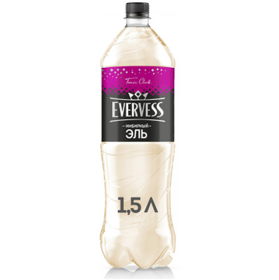 Напиток газированный Evervess Имбирный эль, 1.5л