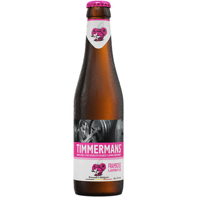 Пивной напиток Timmermans Framboise Lambicus фильтрованный пастеризованный светлый 4,0%, 330мл
