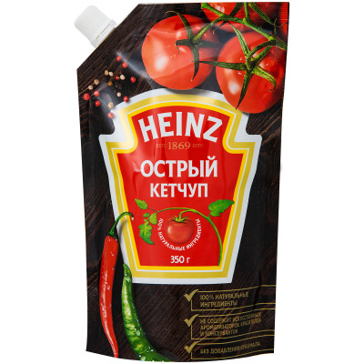 Кетчуп Heinz Острый, 350г