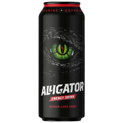 Энергетические напитки ALLIGATOR