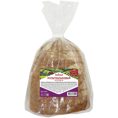 Хлеб Экохлеб Мультизлаковый нарезанный, 250г