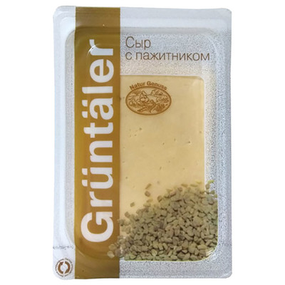 Сыр Gruntaler с пажитником 50%