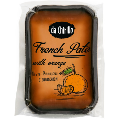 Паштет Da Chirillo Французский с апельсином, 200г