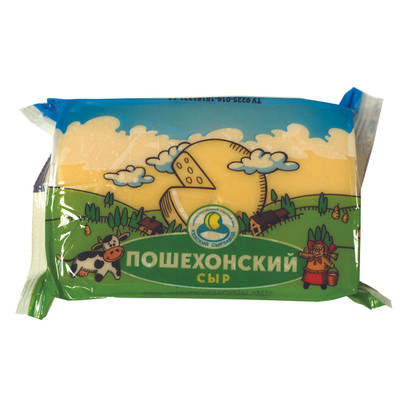 Сыр Кезский Сырзавод Пошехонский ИТ 45%, 250г