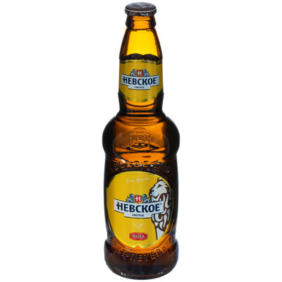 Пиво Невское светлое 4.6%, 440мл