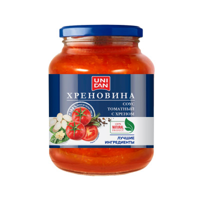 Соус томатный Uni Dan Хреновина, 500мл