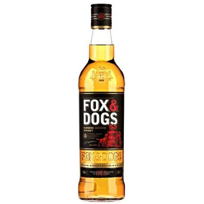 Виски Fox&Dogs купажированный 40%, 700мл