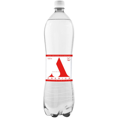 Вода Аксинья A-Premium питьевая артезианская негазированная, 1.5л