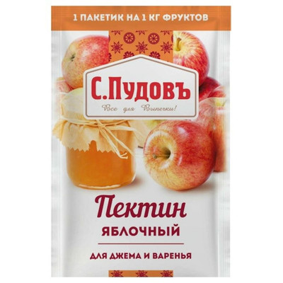 Пектин яблочный С.Пудовъ для джема и варенья, 10г