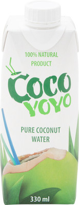Вода кокосовая Cocoyoyo чистая, 330мл
