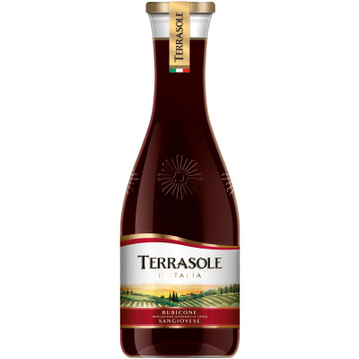 Вино Terrasole Sangiovese Rubicone красное сухое 12%, 750мл