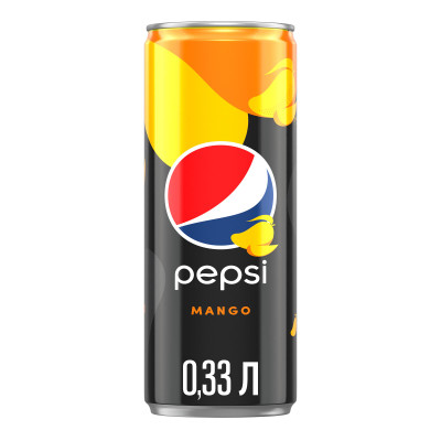Напиток газированный Pepsi Mango, 330мл