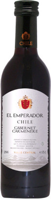 Вино El Emperador Cabernet Carmenere красное сухое 12%, 250мл