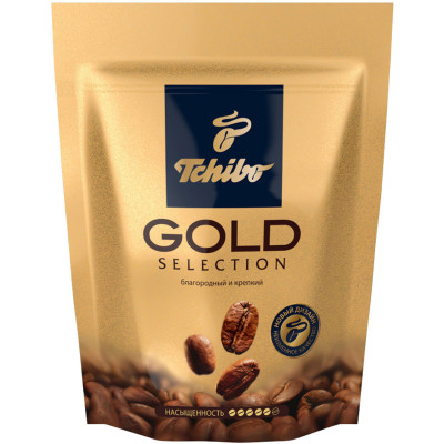 Кофе Tchibo Gold Selection растворимый, 75г