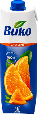 Сок Вико апельсиновый, 1л